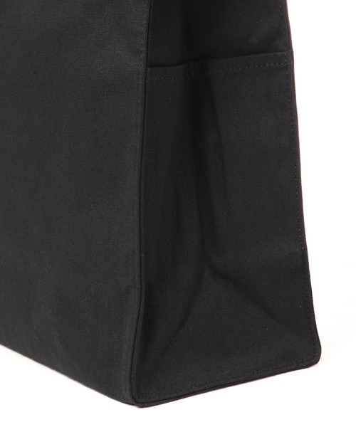 GLOBAL WORK（グローバルワーク）の「推しごとラインロゴテープトート/127404（トートバッグ・レディース・アイボリー/レオパード/パープル/ブラック/グレー系その他5・ONE SIZE）」の9枚目の写真