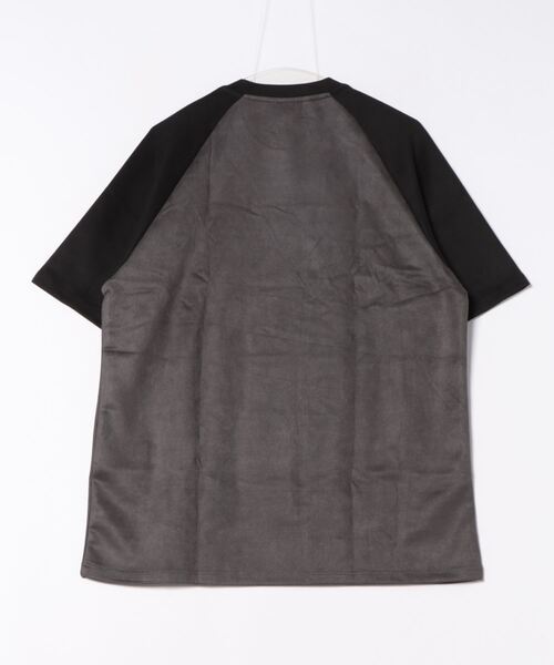 aimoha（アイモハ）の「aimoha outdoor ユニセックス　ビッグシルエット プリント半袖ラグランTシャツ (SS)（Tシャツ/カットソー・レディース・ブルー/ダークグレー/ライトグレー/ピンク・MEDIUM/LARGE/X-LARGE）」の5枚目の写真