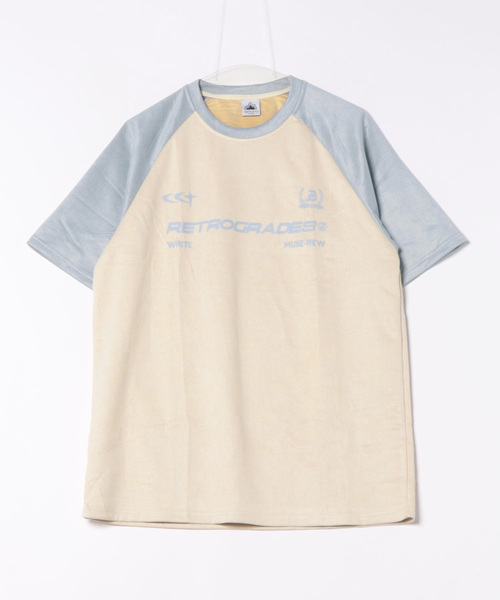 aimoha（アイモハ）の「aimoha outdoor ユニセックス　ビッグシルエット プリント半袖ラグランTシャツ (SS)（Tシャツ/カットソー・レディース・ブルー/ダークグレー/ライトグレー/ピンク・MEDIUM/LARGE/X-LARGE）」の13枚目の写真