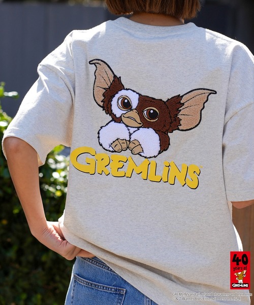 UNIIT（ユニット）の「グレムリン オリジナルデザインTシャツ ギズモ　ドロップショルダー ビッグシルエット　ユニセックス（Tシャツ/カットソー・メンズ・ホワイト系その他2/グレー系その他2/ブルー系その他/ベージュ系その他・X-LARGE/SMALL/MEDIUM/LARGE）」の3枚目の写真