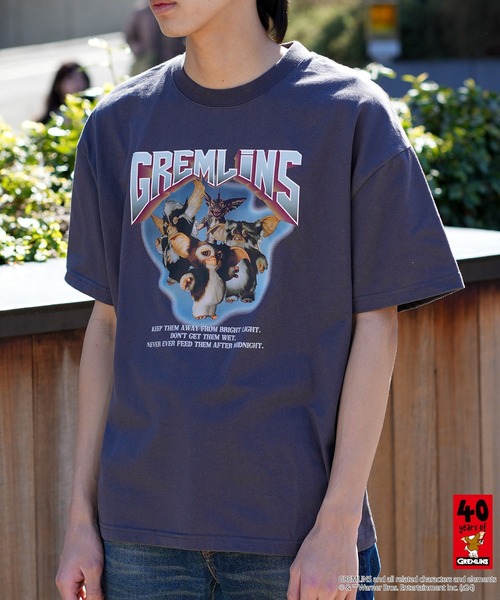 UNIIT（ユニット）の「グレムリン オリジナルデザインTシャツ ギズモ　ドロップショルダー ビッグシルエット　ユニセックス（Tシャツ/カットソー・メンズ・ホワイト系その他2/グレー系その他2/ブルー系その他/ベージュ系その他・X-LARGE/SMALL/MEDIUM/LARGE）」の11枚目の写真