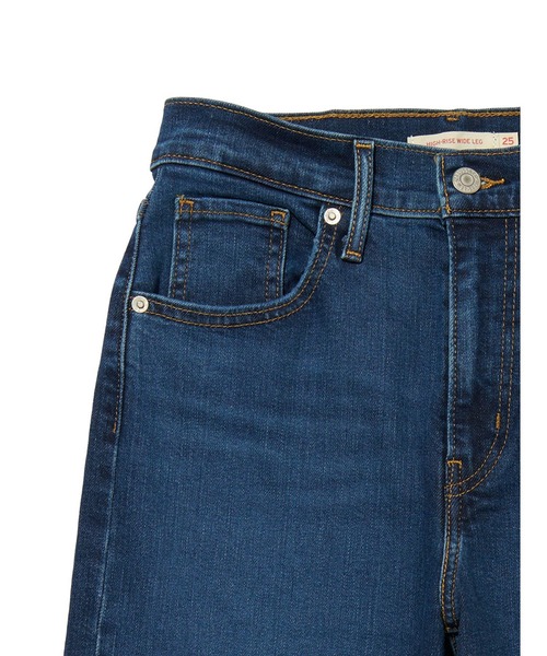Levi's(リーバイス)の「Levi's/リーバイス HIGH RISE WIDE LEG(デニムパンツ・レディース・インディゴブルー/ダークインディゴブルー/ライトインディゴブルー・27inch/26inch/25inch/24inch/28inch/23inch)」の12枚目の写真