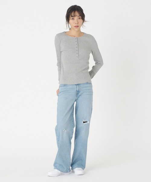 セール】Levi's/リーバイス HIGH RISE WIDE LEG（デニムパンツ