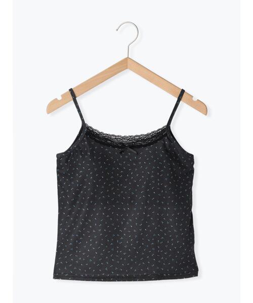 ehka sopo（エヘカソポ）の「カップ付花柄キャミソール（キャミソール・レディース・キナリ/ピンク/ブルー/ブラック・F）」の21枚目の写真