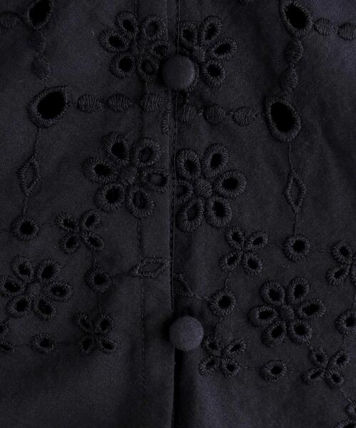 grove（グローブ）の「スカラップエンブロイダリーブラウス（シャツ/ブラウス・レディース・ブラック/オフホワイト/モスグリーン・02/03/01/04/05）」の8枚目の写真