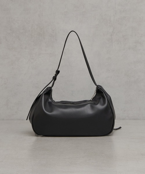 RAY CASSIN（レイカズン）の「ギャザーリボンショルダー（ショルダーバッグ・レディース・シルバー/ブラック/レッド・FREE）」の14枚目の写真