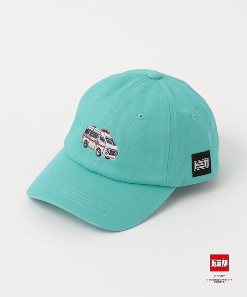 green label relaxing（グリーンレーベルリラクシング）の「【別注】＜TOMICA＞キャップ / 帽子 / キッズ（キャップ・キッズ・ライム/ピンク/コバルトブルー・FREE(53-55cm)）」の2枚目の写真