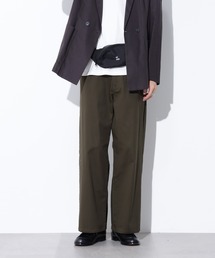【窪塚洋介×Apo(s)ture】LUCAS/チノパイピングイージーワイドパンツ Apo(s)ture（アポスチャー）の「【窪塚洋介×Apo(s)ture】LUCAS