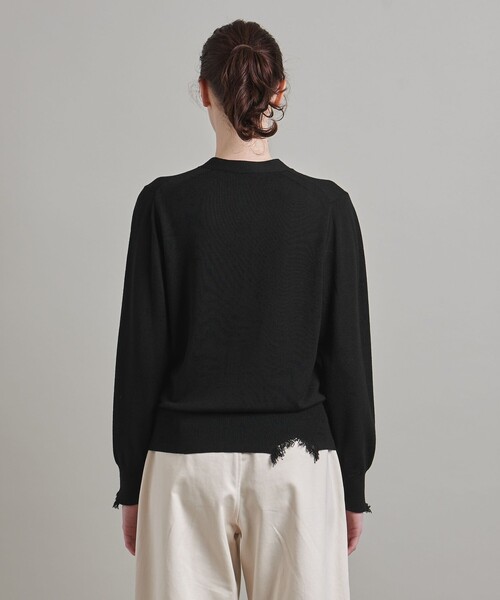 LOEFF＞ダメージ Vネック カーディガン UNISEX【公式通販】