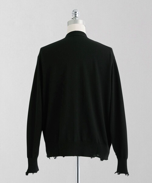 LOEFF（ロエフ）の「＜LOEFF＞ダメージ Vネック カーディガン UNISEX
