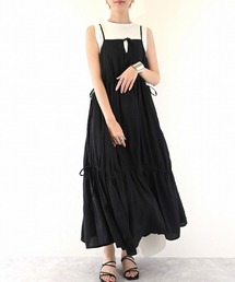 STYLEBLOCK | リボンギャザーキャミワンピース(ワンピース)