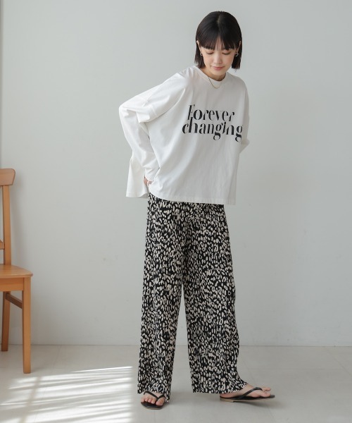 Bou Jeloud(ブージュルード)の「【M・Lサイズ展開】ストレッチプリーツパンツ(その他パンツ・レディース・A/オフホワイト・M/L)」の15枚目の写真