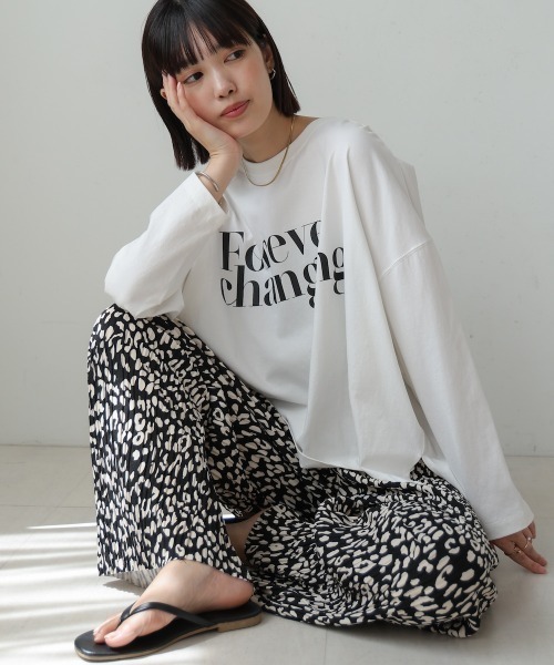 Bou Jeloud(ブージュルード)の「【M・Lサイズ展開】ストレッチプリーツパンツ(その他パンツ・レディース・A/オフホワイト・M/L)」の14枚目の写真