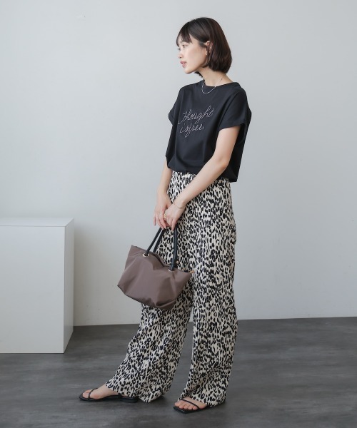 Bou Jeloud(ブージュルード)の「【M・Lサイズ展開】ストレッチプリーツパンツ(その他パンツ・レディース・A/オフホワイト・M/L)」の6枚目の写真