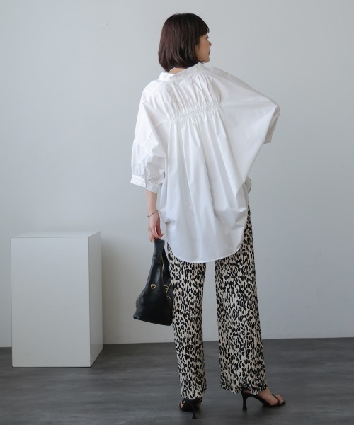 Bou Jeloud(ブージュルード)の「【M・Lサイズ展開】ストレッチプリーツパンツ(その他パンツ・レディース・A/オフホワイト・M/L)」の20枚目の写真