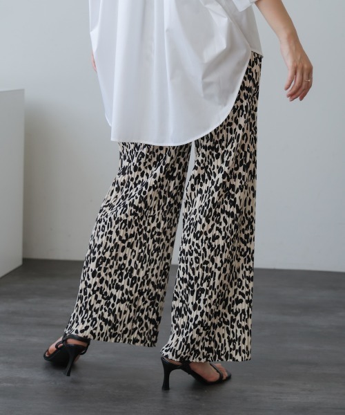 Bou Jeloud(ブージュルード)の「【M・Lサイズ展開】ストレッチプリーツパンツ(その他パンツ・レディース・A/オフホワイト・M/L)」の19枚目の写真