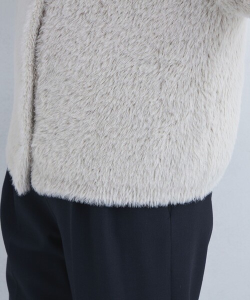 【セール】シャギー Vネック ニット カーディガン（カーディガン/ボレロ）｜green label relaxing（グリーンレーベルリラクシング）