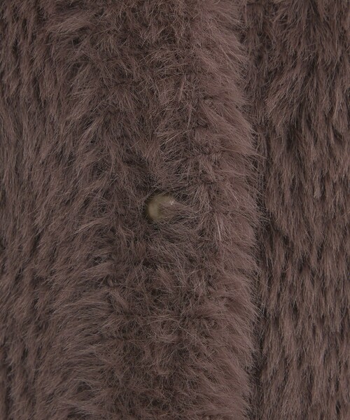 【セール】シャギー Vネック ニット カーディガン（カーディガン/ボレロ）｜green label relaxing（グリーンレーベルリラクシング）