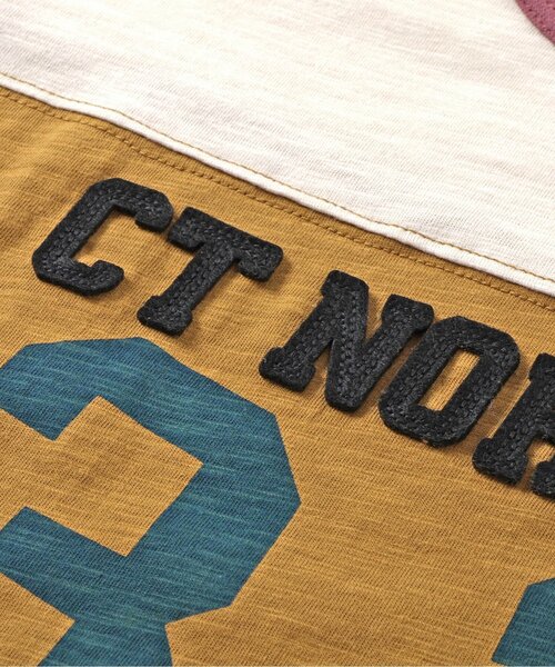 F.O.KIDS（エフオーキッズ）の「ナンバリングワッペンTシャツ（Tシャツ/カットソー・キッズ・ブルー/グレー/レインボー・80/90/100/110/120/130/140/150）」の11枚目の写真