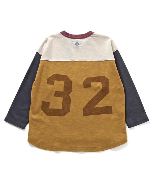 F.O.KIDS（エフオーキッズ）の「ナンバリングワッペンTシャツ（Tシャツ/カットソー・キッズ・ブルー/グレー/レインボー・80/90/100/110/120/130/140/150）」の18枚目の写真