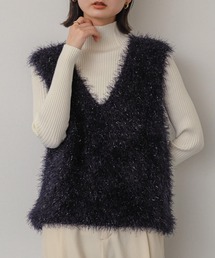 SENSE OF PLACE by URBAN RESEARCH | モールフェザーニットベスト(ベスト)