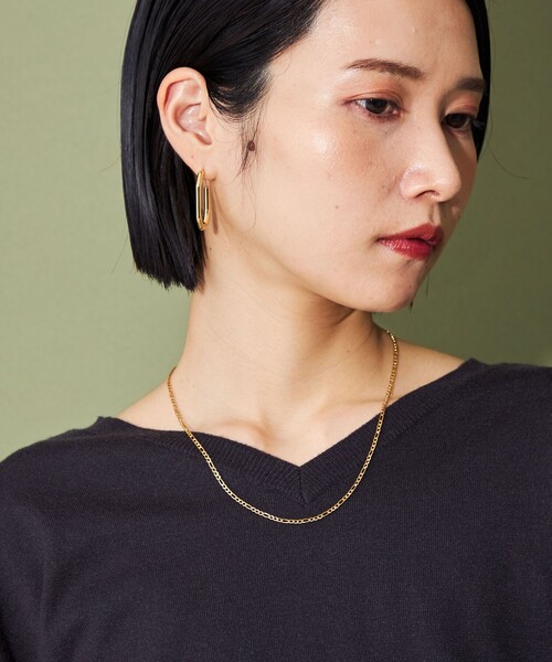 CITEN(シテン)の「<CITEN>フック2WAYネックレス(ネックレス・レディース・シルバー/ゴールド・FREE)」の3枚目の写真