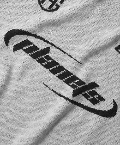 Confirm(コンファーム)の「ブロークコア Y2K フロントグラフィック ジャガードニットプルオーバー【Confirm】(ニット/セーター・メンズ・ブラック/ホワイト/ベージュ/チャコールグレー・M/L)」の9枚目の写真