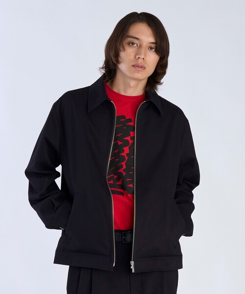agnes b.(アニエスベー)の「メンズ コットン 長袖 ジップアップジャケット "Chet"(ダウンジャケット/コート・メンズ・ブラック・2/1/0/3)」の8枚目の写真