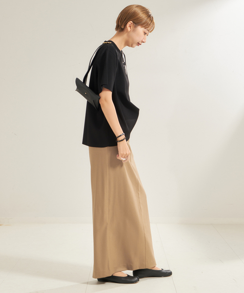 美品　Plage（プラージュ）　R’IAM サキソニーマキシスカート セール】R'IAM サキソニーマキシスカート（スカート）｜Plage