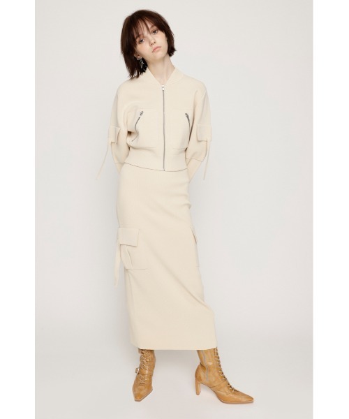 SLY ファインタッチニットスカート セール】FINE TOUCH KNIT M/SK ファイン タッチ ニット