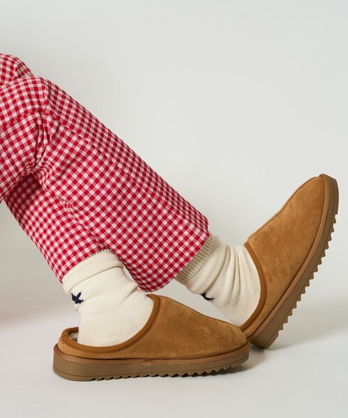 FREAK'S STORE(フリークスストア)の「限定展開 センターシーム ムートン モックシューズ(ブーツ・レディース・ブラック/キャメル/グレー/ベージュ・38/37/36)」の18枚目の写真