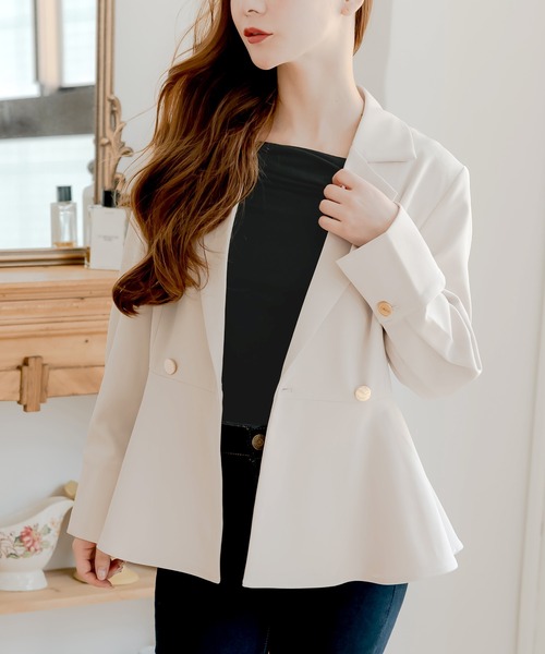 Julia Boutique（ジュリアブティック）の「ワンショルダー風カットソー（Tシャツ/カットソー・レディース・ブラウン/パープル/ブラック・ONE）」の11枚目の写真