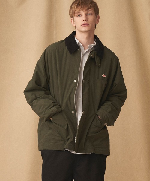 DANTON NYLON TAFFETA WORK JACKET 36 ナイロン DANTON（ダントン）の「MEN'S NYLON TAFFETA WORK JACKET