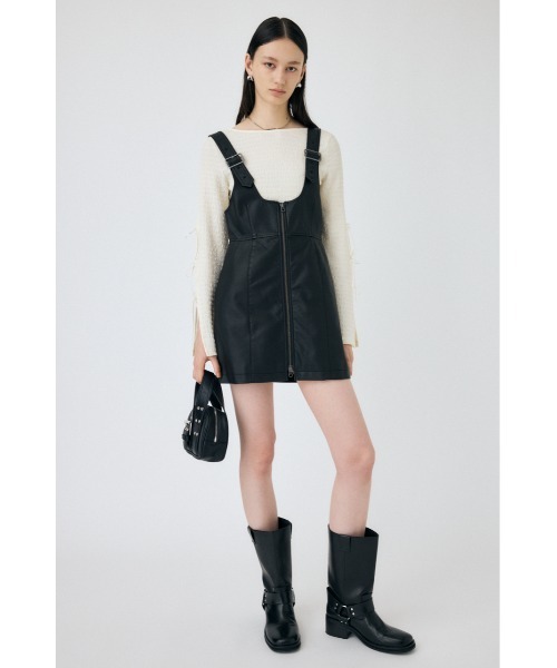 MOUSSY（マウジー）の「SLEEVE RIBBON トップス（Tシャツ/カットソー・レディース・オフホワイト/ライトイエロー/ライトブラック・FREE）」の7枚目の写真