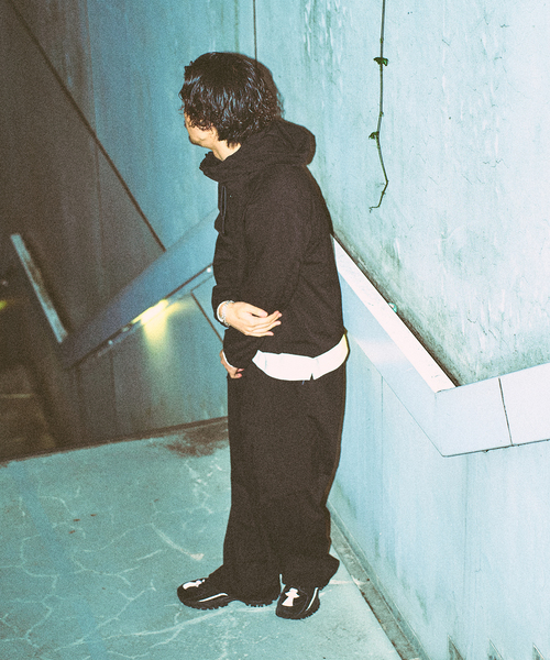 417 EDIFICE（フォーワンセブンエディフィス）の「”WASHER NYLON” RNカーゴパンツ（カーゴパンツ・メンズ・ブラック/チャコールグレー・LARGE/MEDIUM）」の13枚目の写真