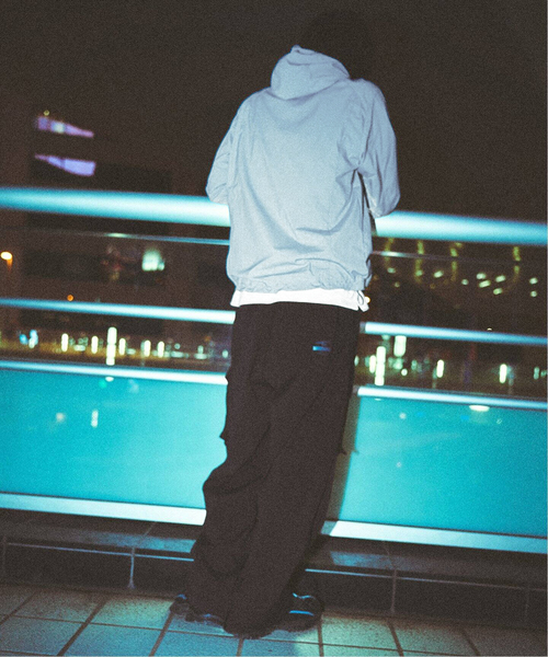 417 EDIFICE（フォーワンセブンエディフィス）の「”WASHER NYLON” RNカーゴパンツ（カーゴパンツ・メンズ・ブラック/チャコールグレー・LARGE/MEDIUM）」の17枚目の写真