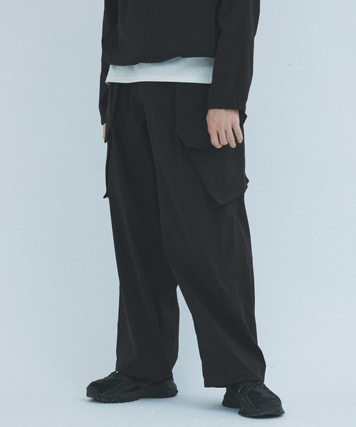 【セール】”WASHER NYLON” RNカーゴパンツ（カーゴパンツ）｜417 EDIFICE（フォーワンセブンエディフィス）