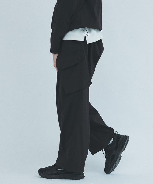 【セール】”WASHER NYLON” RNカーゴパンツ（カーゴパンツ）｜417 EDIFICE（フォーワンセブンエディフィス）