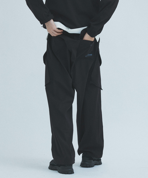 【セール】”WASHER NYLON” RNカーゴパンツ（カーゴパンツ）｜417 EDIFICE（フォーワンセブンエディフィス）