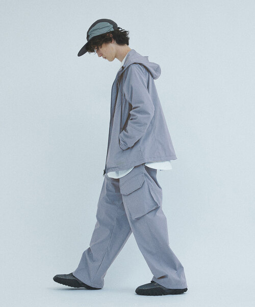 【セール】”WASHER NYLON” RNカーゴパンツ（カーゴパンツ）｜417 EDIFICE（フォーワンセブンエディフィス）