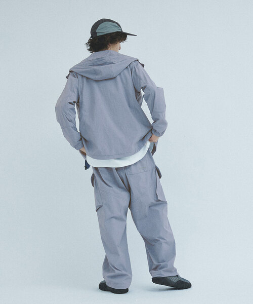 【セール】”WASHER NYLON” RNカーゴパンツ（カーゴパンツ）｜417 EDIFICE（フォーワンセブンエディフィス）