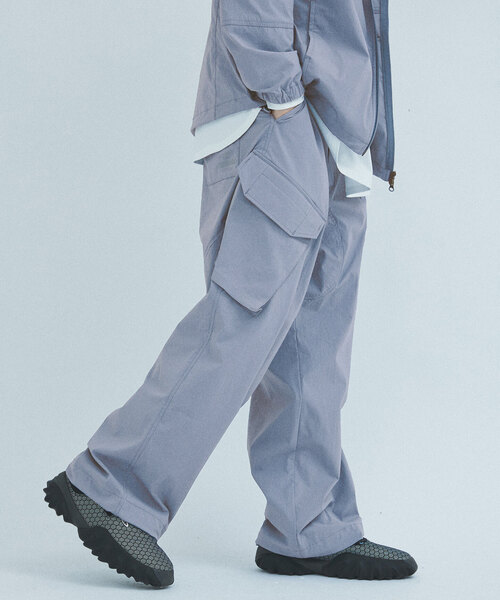 【セール】”WASHER NYLON” RNカーゴパンツ（カーゴパンツ）｜417 EDIFICE（フォーワンセブンエディフィス）
