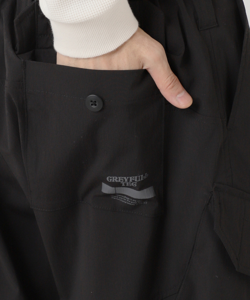 【セール】”WASHER NYLON” RNカーゴパンツ（カーゴパンツ）｜417 EDIFICE（フォーワンセブンエディフィス）