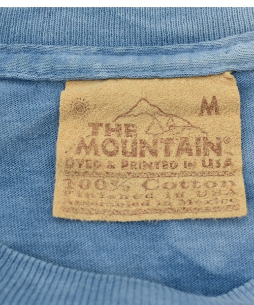 THE MOUNTAIN（ザマウンテン）の「【ヴィンテージ古着】90's THE MOUNTAIN ホワイトタイガー タイダイ Tシャツ（Tシャツ/カットソー・メンズ・ブルー・MEDIUM）」の6枚目の写真