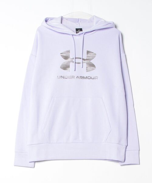 アンダーアーマー UAライバルフリース プリント フーディー（パーカー）｜UNDER ARMOUR（アンダーアーマー）