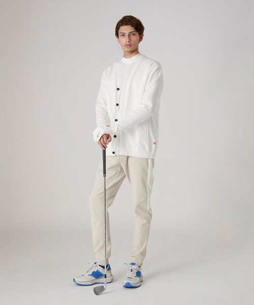 TaylorMade(テーラーメイド)の「【別注】<TaylorMade×UNITED ARROWS> Vネック カーディガン(カーディガン/ボレロ・メンズ・オフホワイト/ブラック・S/L/XL/M/XS)」の9枚目の写真