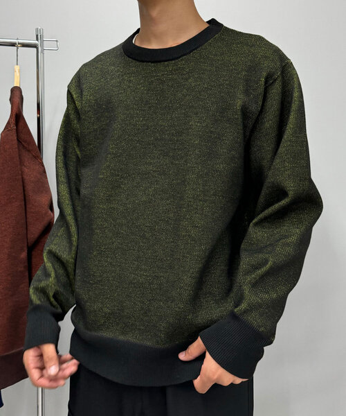 CIAOPANIC(チャオパニック)の「スウェットライクリバーシブルニット(ニット/セーター・レディース・ネイビー/ブラック/オフホワイト/ブラウン・ONE SIZE)」の15枚目の写真