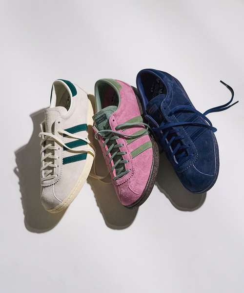 adidas(アディダス)の「ADIDAS / アディダス TOBACCO(スニーカー・メンズ・ネイビー/アイボリー/ピンク系その他・26cm/27cm/28cm/29cm/26.5cm/27.5cm)」の5枚目の写真