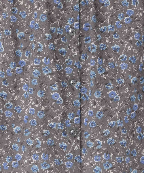 セール】【3シーズンシリーズ】シングルガーゼ襟フリルブラウス