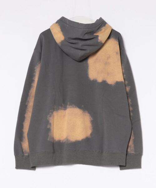 aimoha（アイモハ）の「【aimoha neo】裏起毛 Bleaching Processed Hoodie (AW)（パーカー・メンズ・ダークグレー/ベージュ・1/2/3/4）」の3枚目の写真